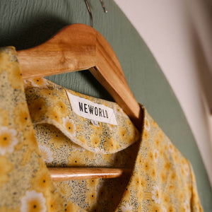 Chemise champêtre tournesol