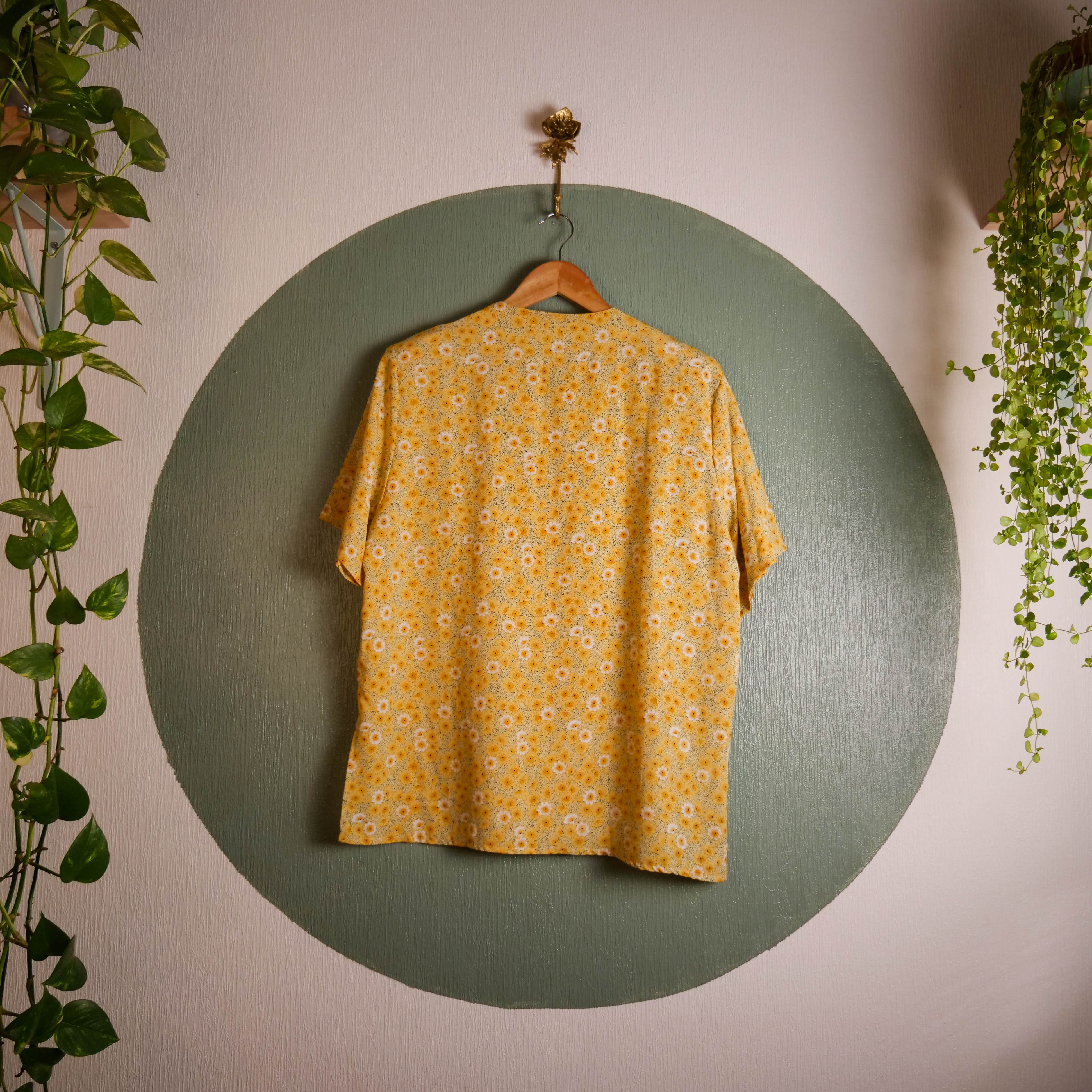 Chemise champêtre tournesol