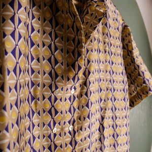 Chemise à motif géométrique