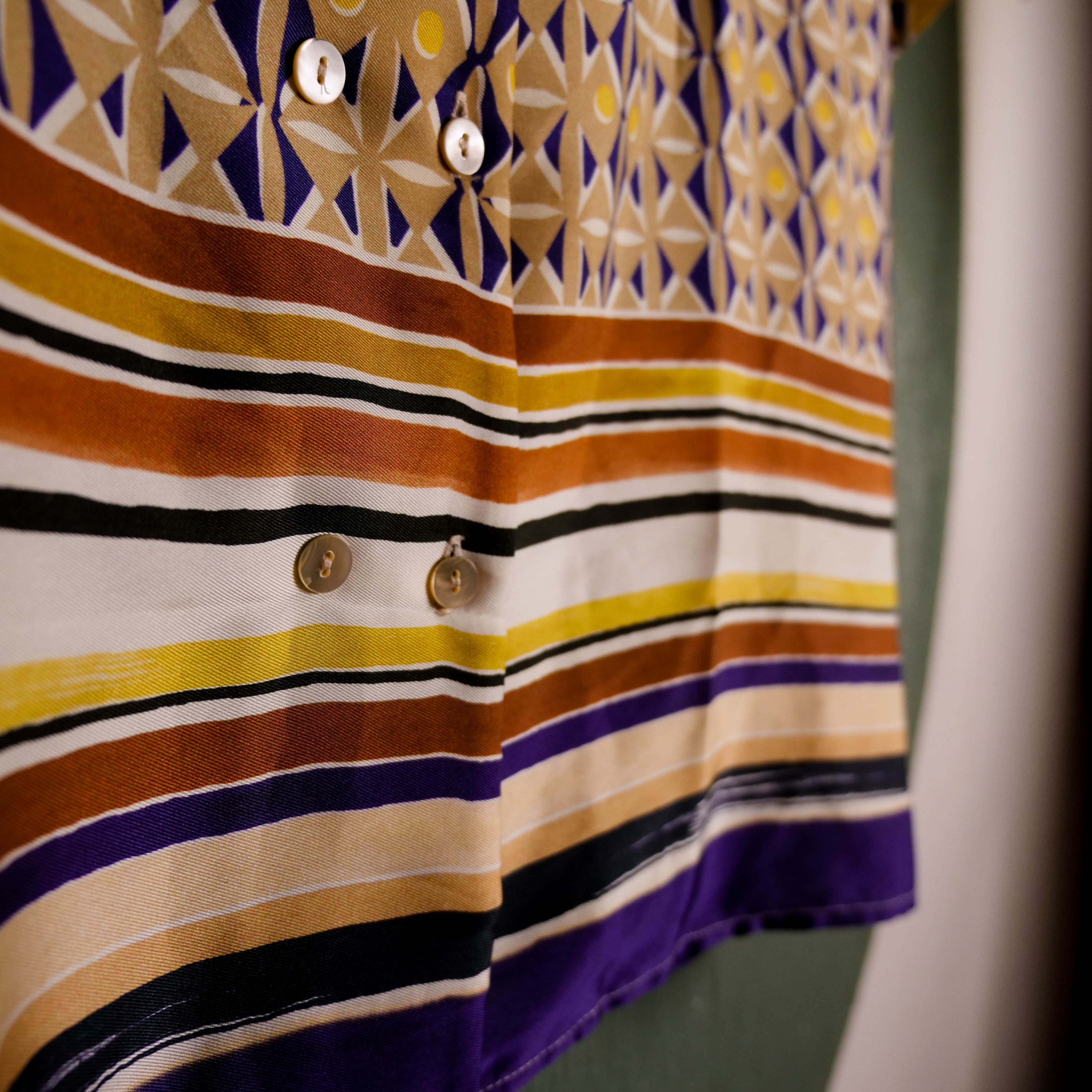 Chemise à motif géométrique