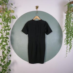 Robe motif pied de poule