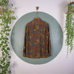 Chemise motif fleuri 90's