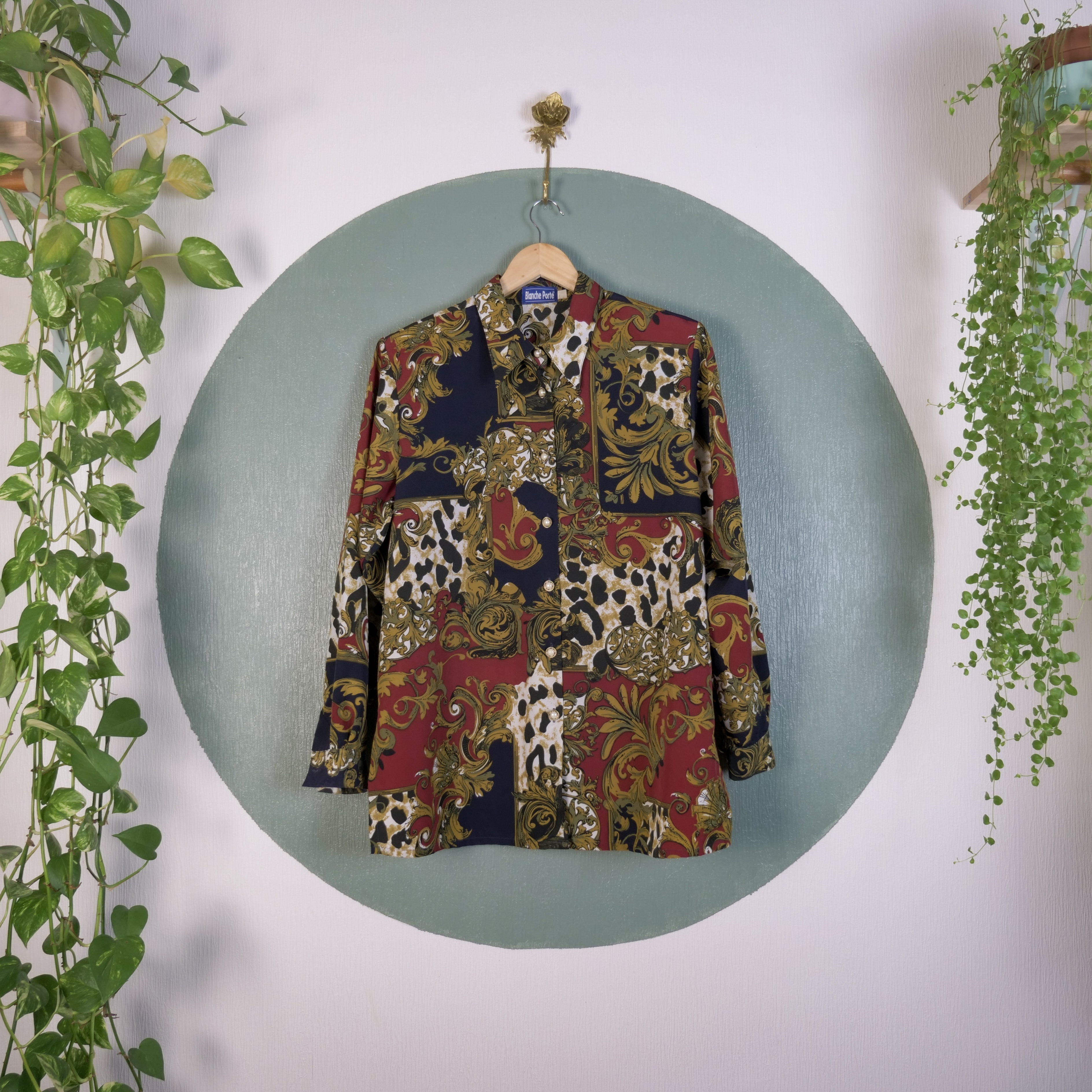 Chemise baroque vintage 90's