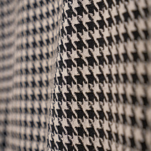 Robe motif pied de poule