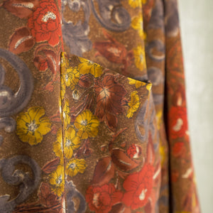 Chemise motif fleuri 90's